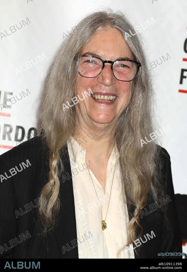 PATTY SMITH. May 21, 2024, New York, New York, USA: Singer PATTI SMITH seen during the red carpet arrivals for the 2024 Gordon Parks Foundationâs Annual Gala held at Cipriani 42nd St. (Credit Image: © Nancy Kaszerman/ZUMA Press Wire).