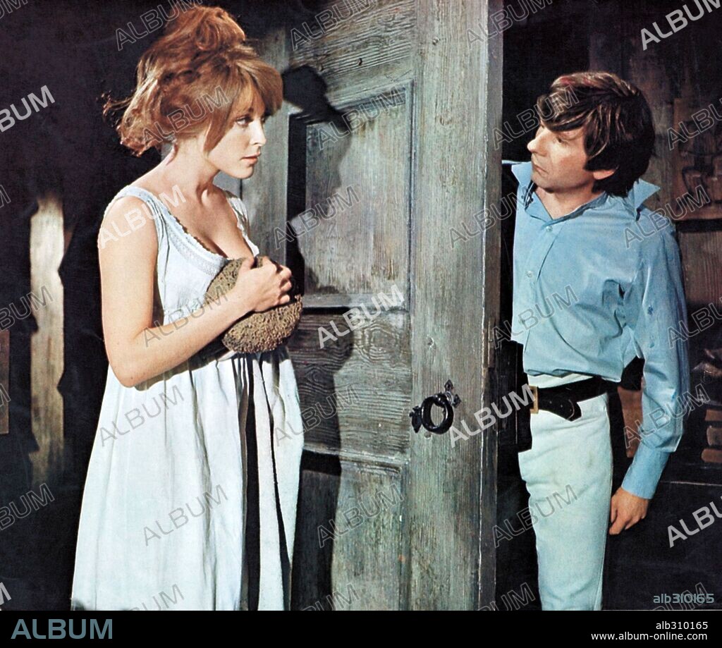 ROMAN POLANSKI and SHARON TATE in THE FEARLESS VAMPIRE KILLERS, 1967, directed by ROMAN POLANSKI. Copyright Cadre Films/Filmways Pictures.