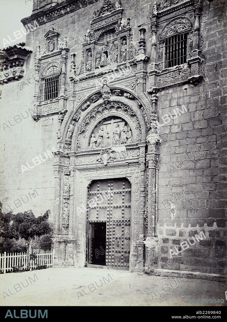 ALONSO DE COVARRUBIAS. Toledo portada de Santa Cruz. Album