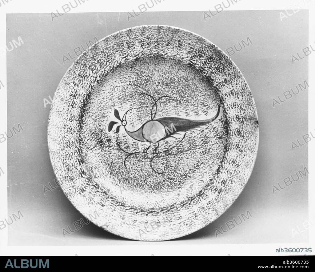 Plate. Culture: British. Dimensions: Diam. 8 1/8 in. (20.6 cm). Date: 1800-1830.