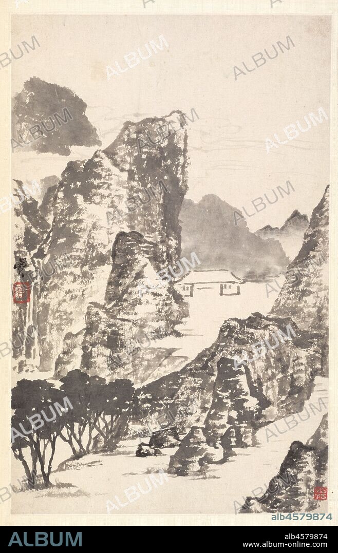 Landscape after Mi Fu, 1788.