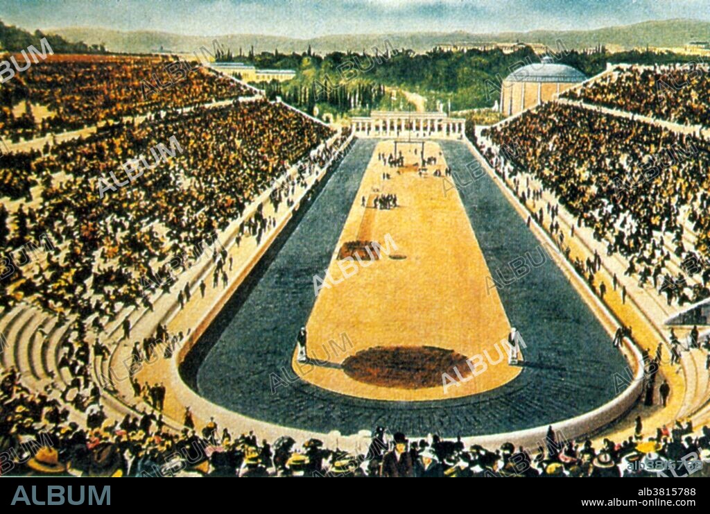 The 1906 Intercalated Games or 1906 Olympic Games was an international multi-sport event that was celebrated in Athens, Greece. The Games were held from April 22 to May 2, in Athens, Greece. They took place in the Panathenaic Stadium, the only stadium in the world built entirely of marble. The 1906 games were quite successful. Unlike the 1900, 1904 or 1908 games, they were neither stretched out over months nor overshadowed by an international exhibition. Their crisp format was most likely instrumental in the continued existence of the games. These Games also were the first games to have all athlete registration go through the NOCs. They were the first to have the Opening of the Games as a separate event: an event at which for the first time the athletes marched into the stadium in national teams, each following its national flag. They were also the first with an Olympic Village, at the Zappeion. They introduced the closing ceremony, the raising of national flags for the victors, and several less visible changes now accepted as tradition.