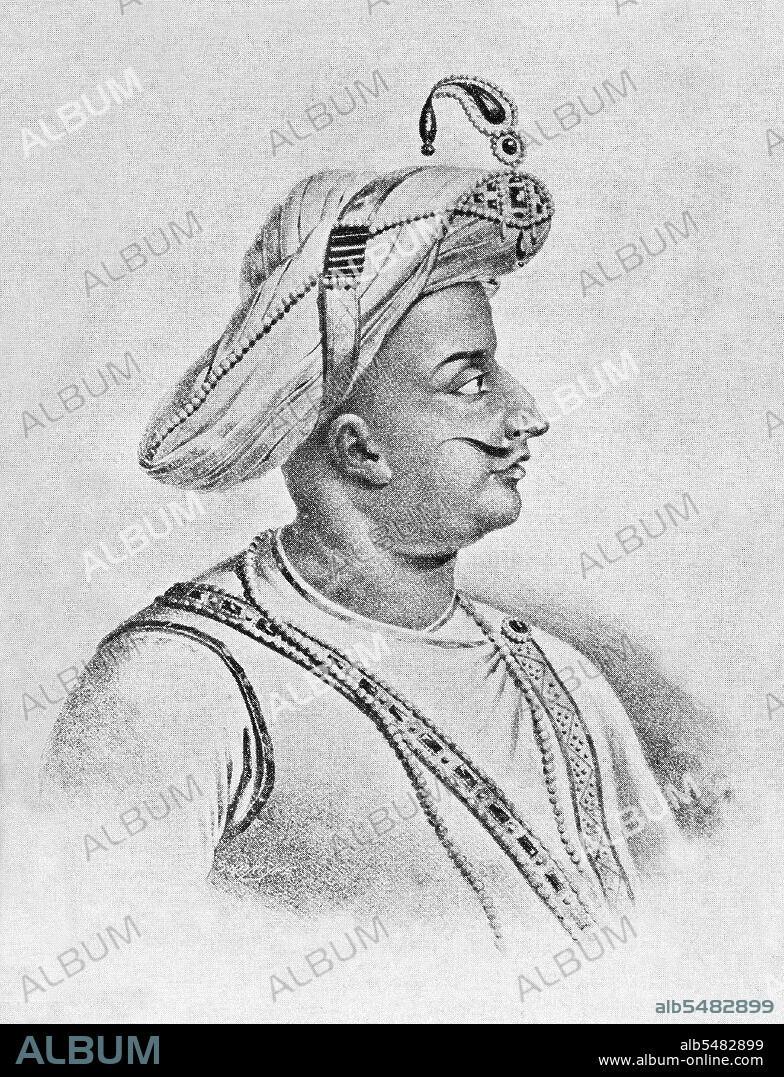 Tipu Sultan Ruler Known Tiger Mysore 库存矢量图（免版税）2184103493 | Shutterstock