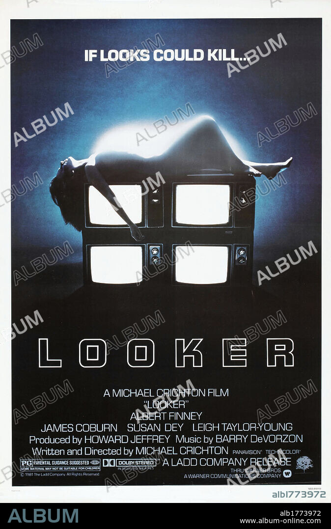 Poster of LOOKER, 1981, directed by MICHAEL CRICHTON. Copyright THE LADD COMPANY/WARNER BROTHERS.