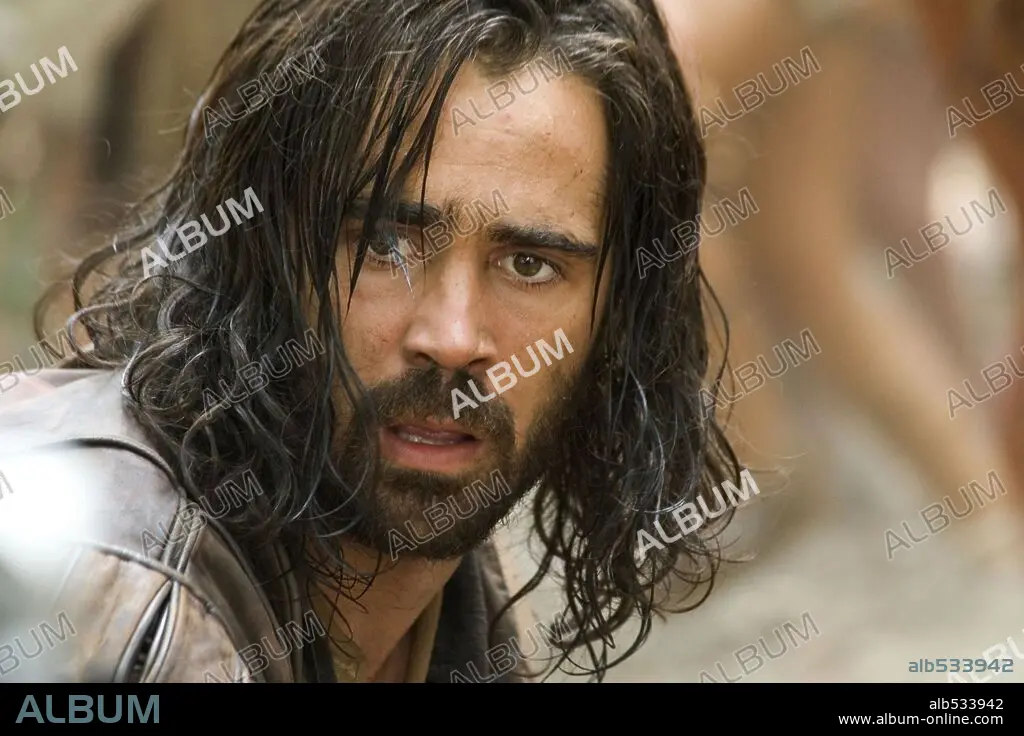 COLIN FARRELL in THE NEW WORLD, 2005, directed by TERRENCE MALICK 