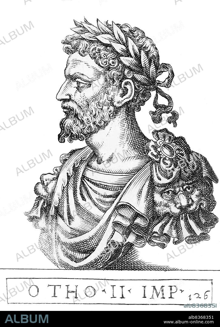 Germany: Otto II (955-983),13th Holy Roman emperor, from the book ...