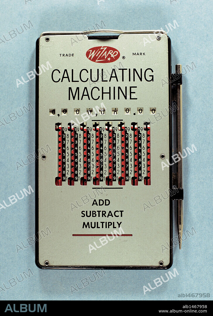 Wizard calculating machine.