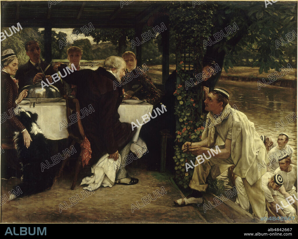 JAMES JACQUES JOSEPH TISSOT. Parable of the prodigal Son The