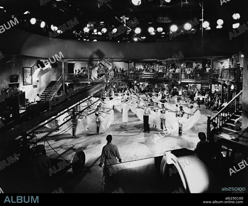BUSBY BERKELEY in IN CALIENTE, 1935, directed by LLOYD BACON. Copyright WARNER BROTHERS.