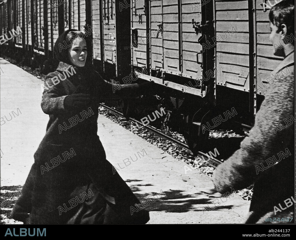 GERALDINE CHAPLIN in DOCTOR ZHIVAGO, 1965, directed by DAVID LEAN. Copyright CARLO PONTI/MGM.