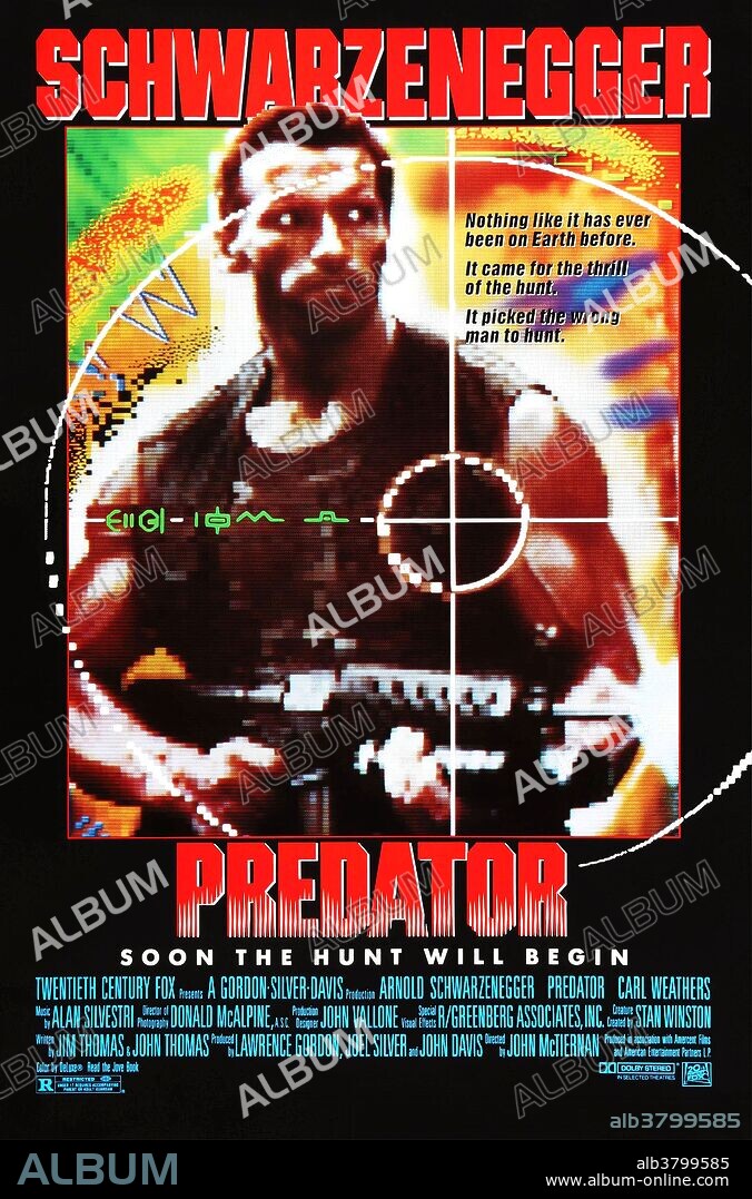 Arnold Schwarzenegger En Depredador 1987 Predator Dirigida Por John