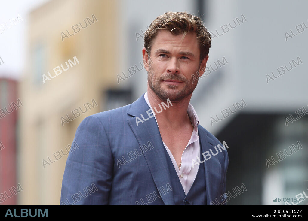 May 23, 2024, Los Angeles, California, USA: Chris Hemsworth at a ceremony where Chris Hemsworth is honored with a star on the Hollywood Walk of Fame (Credit Image: © Nina Prommer/ZUMA Press Wire).