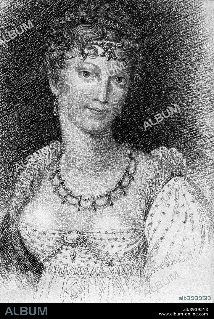 MARIE-Louise, 1791-1847 Empress of France, wife of Napoleon
