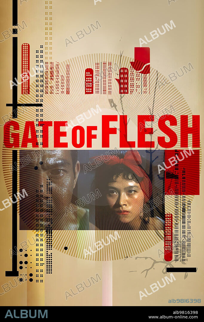 Poster of GATE OF FLESH, 1964 (NIKUTAI NO MON), directed by SEIJUN SUZUKI. Copyright NIKKATSU CORPORATION.