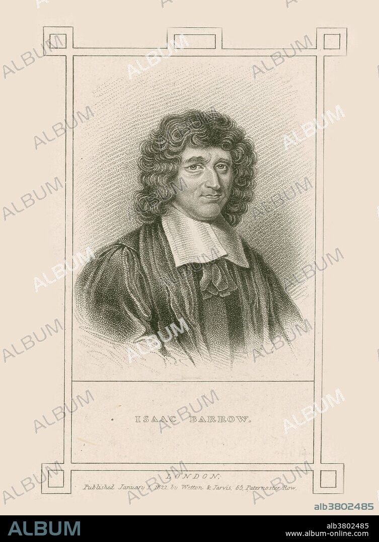 Isaac Barrow English Mathematician Album alb3802485