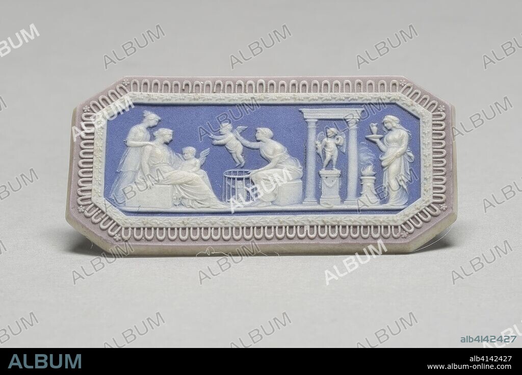 The Cupid Seller. Wedgwood Manufactory; England, founded