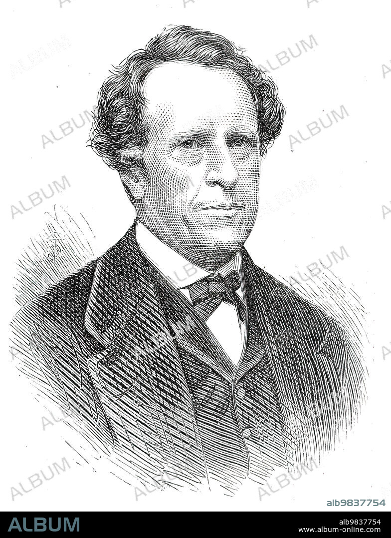 Major-General the Hon. Sir Henry Ramsay, C.B., K.C.S.I., Commissioner of Kumaon, 1876. Engraving from a photograph by Saché. 'This gallant officer has seen over forty years' service in India, and during the greater part of that time has been in charge of Kumaon [in Uttarakhand]. His name has been so long and intimately associated with that district that he is known as the "King of Kumaon." It is a large territory, extending from the Terai away through the Himalayas to the snowy range. While the Prince of Wales (future King Edward VII) was in British territory all the arrangements were under Sir Henry's management'. From "Illustrated London News", 1876.