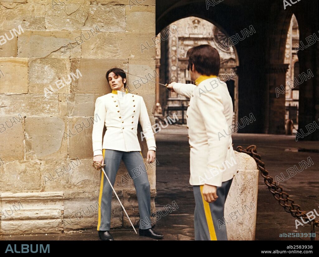 ALAIN DELON in SPIRITS OF THE DEAD, 1968 (HISTOIRES EXTRAORDINAIRES), directed by FEDERICO FELLINI, LOUIS MALLE and ROGER VADIM. Copyright AIP.