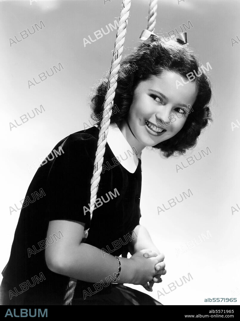 SHIRLEY TEMPLE in KATHLEEN, 1941, directed by HAROLD S. BUCQUET. Copyright M.G.M.