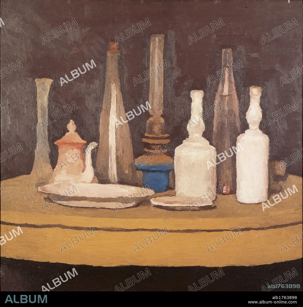 GIORGIO MORANDI. Still Life, by Giorgio Morandi, 1929, 20th 