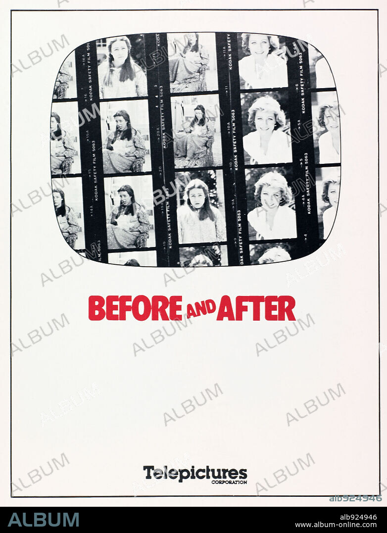 Plakat zu BEFORE AND AFTER, 1979, unter der Regie von KIM FRIEDMAN. Copyright THE KONIGSBERG COMPANY.