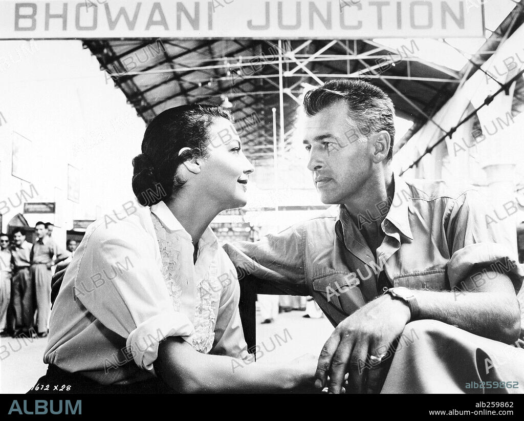 AVA GARDNER and STEWART GRANGER in BHOWANI JUNCTION, 1956, directed by ...