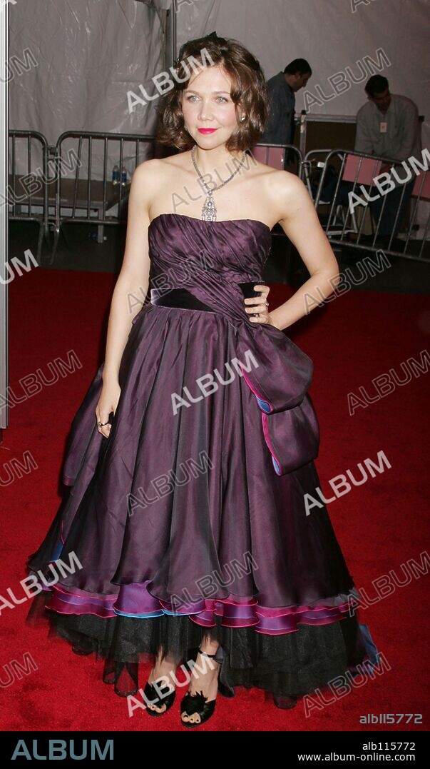 May 05, 2008 - New York, NY, USA - Actress MAGGIE GYLLENHAAL at the arrivals for the 'Superheroes: Fashion and Fantasy' Costume Institute Gala held at the Metropolitan Museum of Art. 05/05/2008