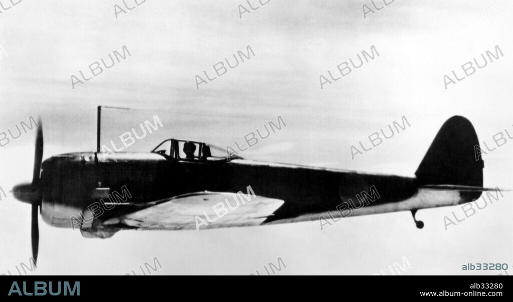 Japanese aircraft fighter named Nakajima Ki 43 Hayabusa, built for the imperial japanese army air force during second world war. The allieds coded name for this aircarft was Oscar.