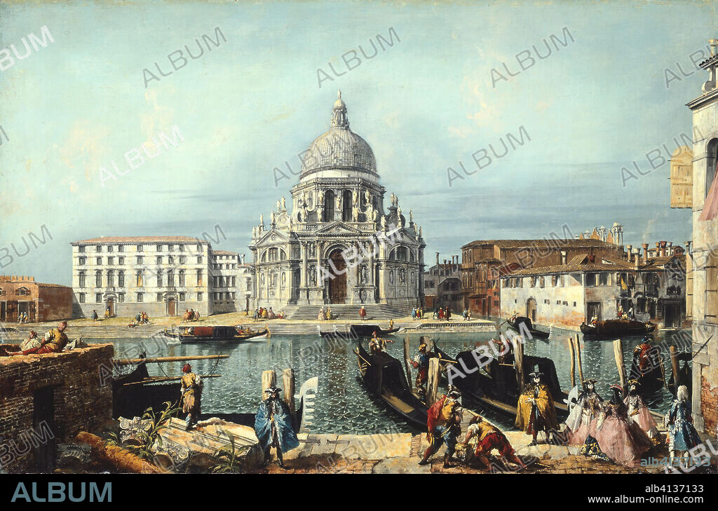 MICHELE GIOVANNI MARIESCHI. The Church of Santa Maria della Salute