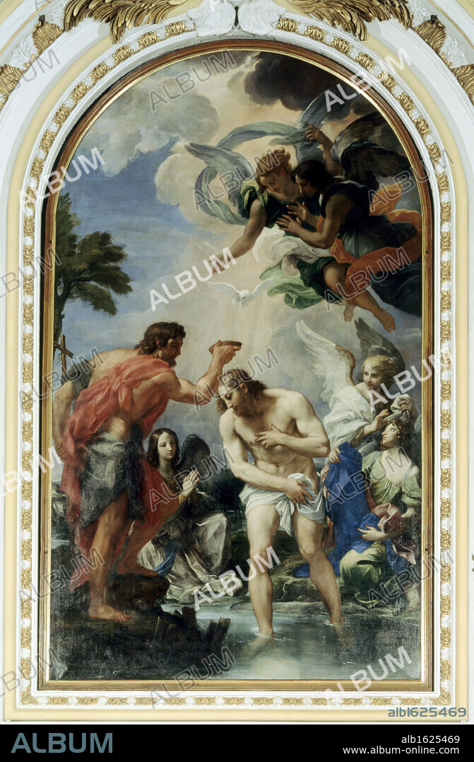 The Baptism of Christ  Juan de Pareja (ca.1610-1670 Spanish).