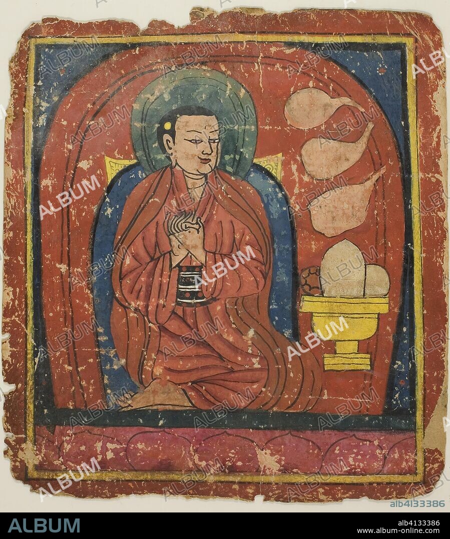 Image from a Set of Initiation Cards (Tsakali). Southern Tibet. Date ...