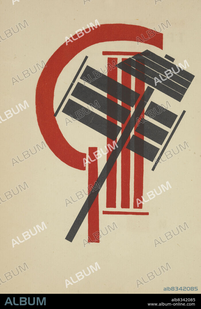 EL LISSITZKY. Design from "For the Voice" by Vladimir Mayakovsky.
