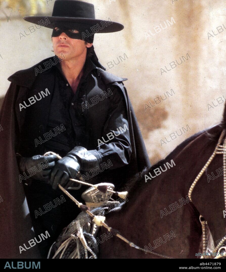 ALAIN DELON in ZORRO, 1975, directed by DUCCIO TESSARI. Copyright TITANUS.