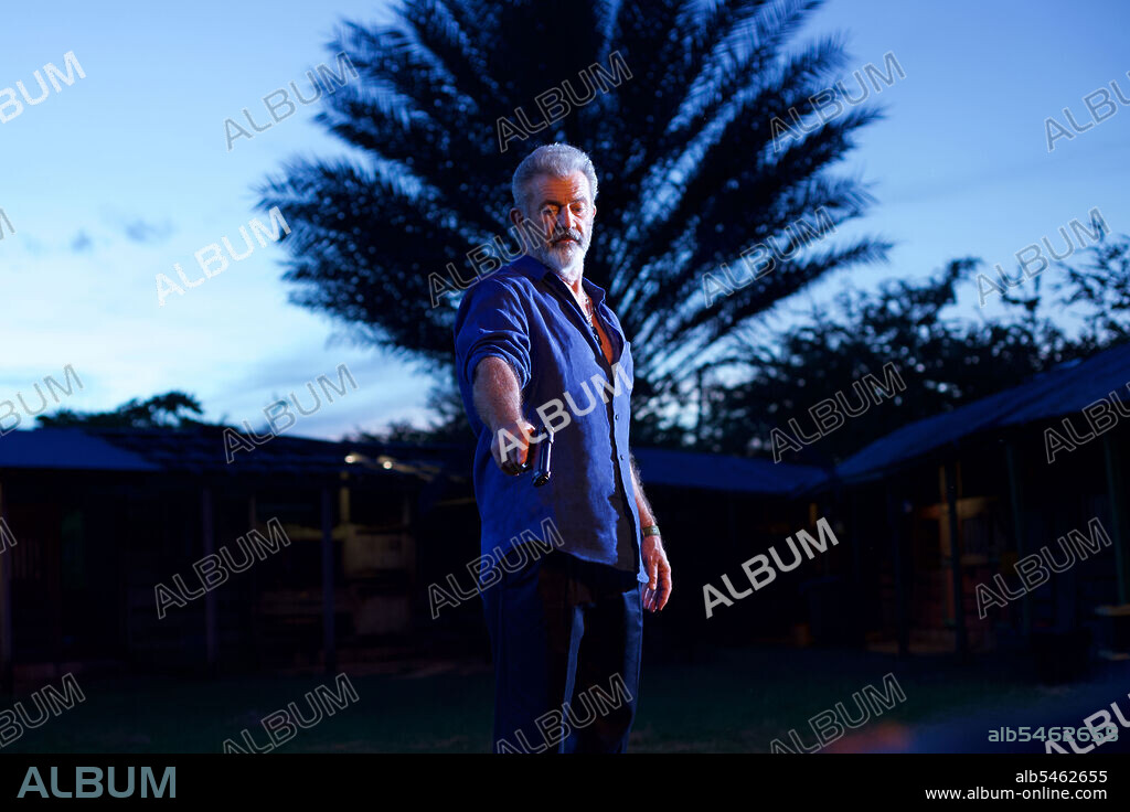 MEL GIBSON in PANAMA, 2022, directed by MARK NEVELDINE. Copyright Yale Productions.