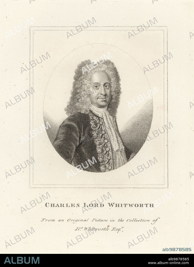 Charles Whitworth 1st Baron Whitworth British diplomat 1675