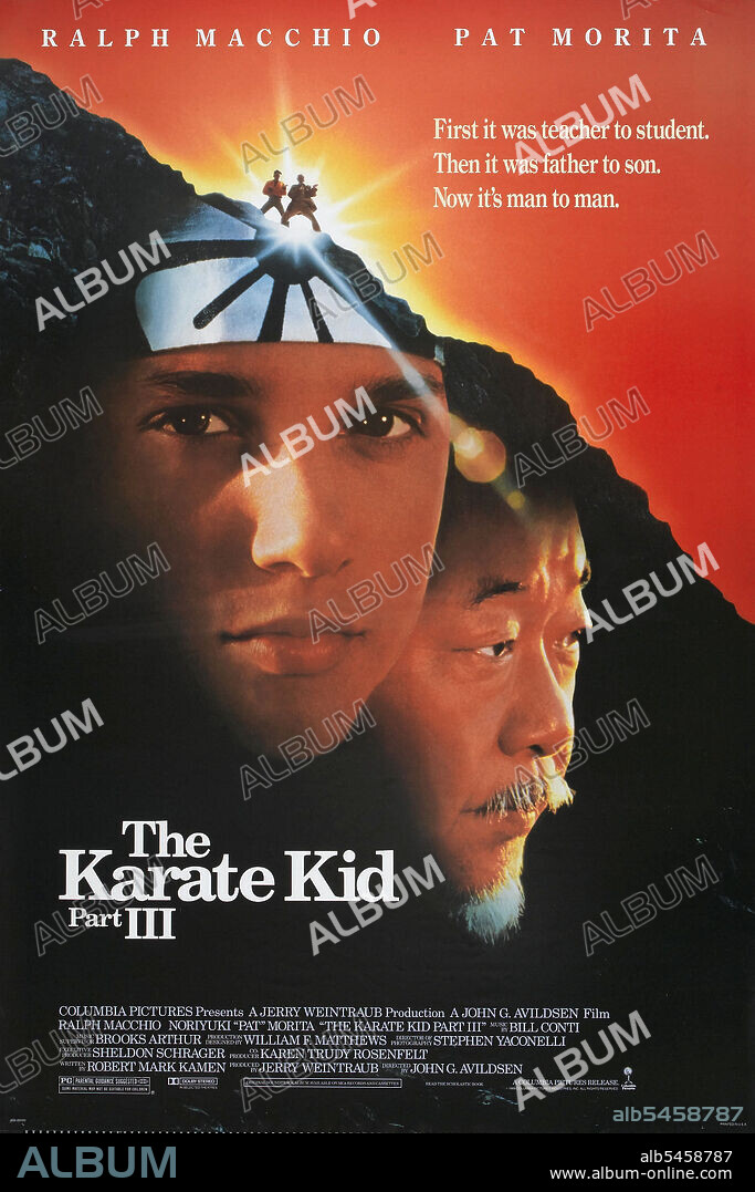 RALPH MACCHIO dans KARATÉ KID III - LE MOMENT DE VÉRITÉ III, 1989 (KARATE KID, THE: PART III), réalisé par JOHN G. AVILDSEN. Copyright COLUMBIA PICTURES.