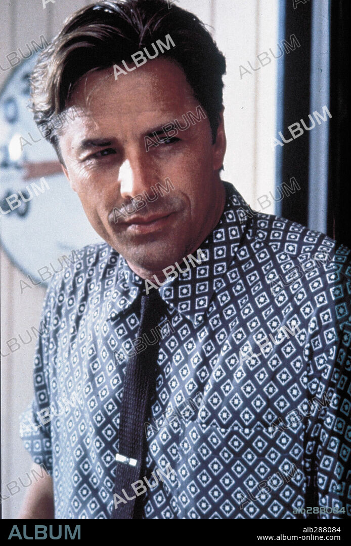 DON JOHNSON en LABIOS ARDIENTES, 1990 (THE HOT SPOT), dirigida por DENNIS HOPPER. Copyright ORION PICTURES.