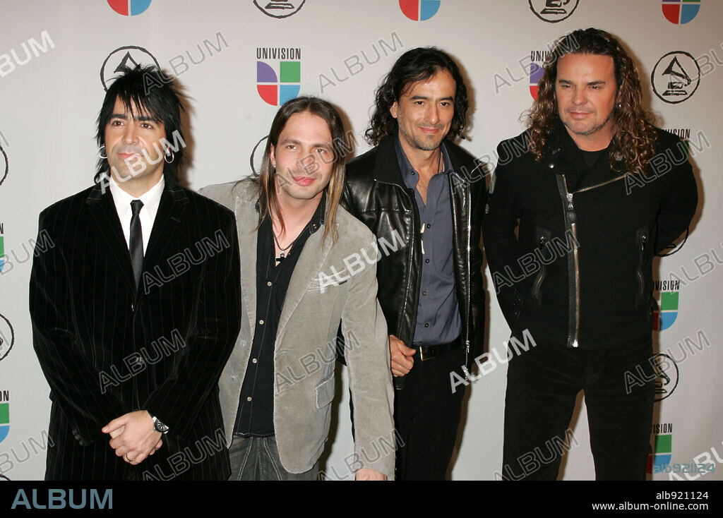 Nov 02, 2006; New York, NY, USA; 'MANA' ALEX FEHR and JUAN SERGIO at the arrivals for the 7th Annual Latin Grammy Awards held at Madison Square Garden. Mandatory Credit: Photo by Nancy Kaszerman / ZUMA Press. (©) Copyright 2006 by Nancy Kaszerman. 02/11/2006