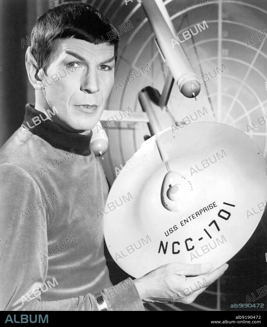 LEONARD NIMOY in STAR TREK, 1966. Copyright PARAMOUNT TELEVISION.