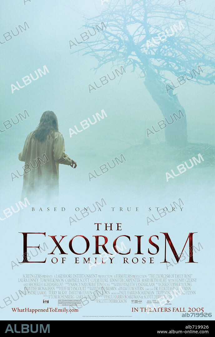 Poster of THE EXORCISM OF EMILY ROSE, 2005, directed by SCOTT DERRICKSON. Copyright SCREEN GEMS.