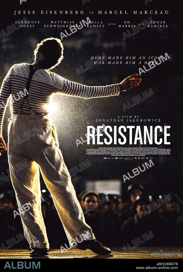 Poster of RESISTANCE, 2020, directed by JONATHAN JAKUBOWICZ. Copyright PANTALEON FILMS.