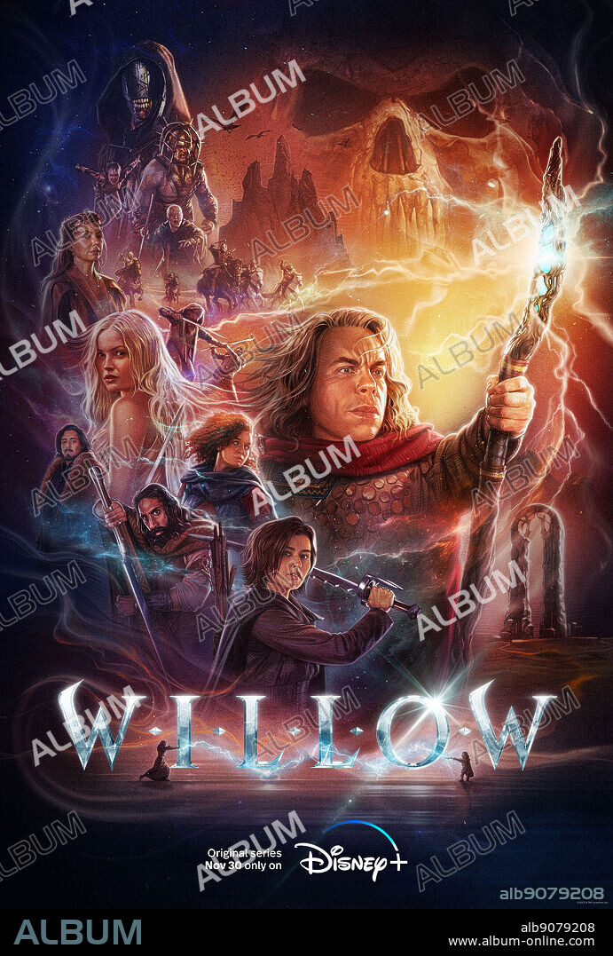 Plakat zu WILLOW, 2022, unter der Regie von JON M. CHU und RON HOWARD. Copyright Imagine Entertainment / Lucasfilm Television.