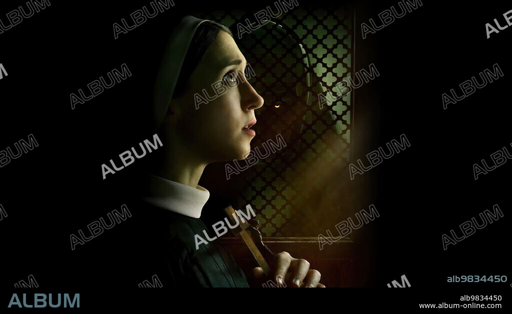 TAISSA FARMIGA in THE NUN II, 2023, directed by MICHAEL CHAVES. Copyright Atomic Monster / New Line Cinema.