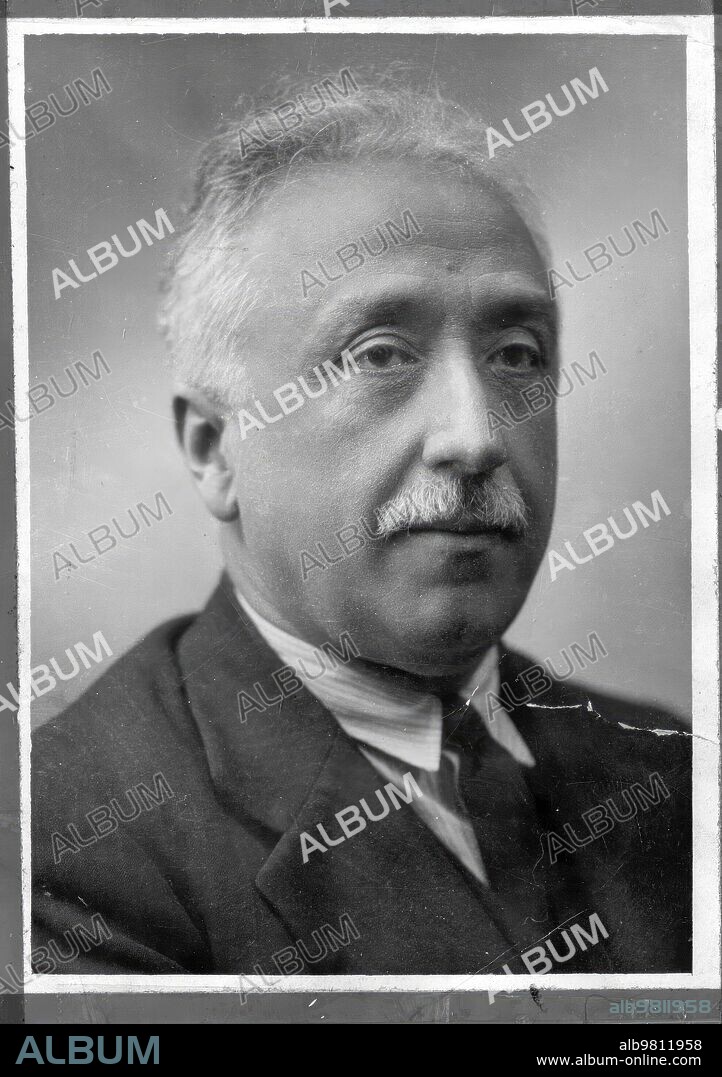April 2, 1935. Portrait of Niceto Alcalá Zamora.