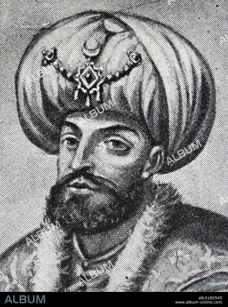 Bayezid I, Sultan of the Ottoman Empire. Bayezid (1354-1403) ruled the Ottoman  Empire from 1389..., Stock Photo, Picture And Rights Managed Image. Pic.  HEZ-1626148 | agefotostock