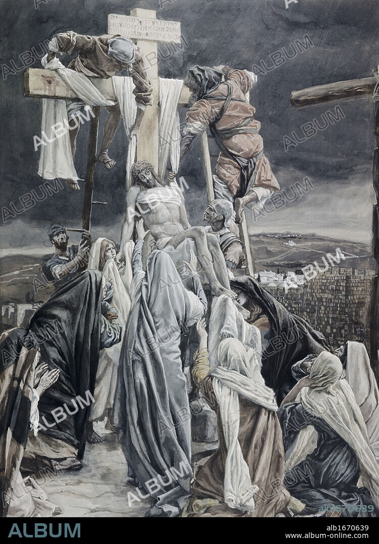 Descent from the Cross James Tissot 1836 1902 French . Album