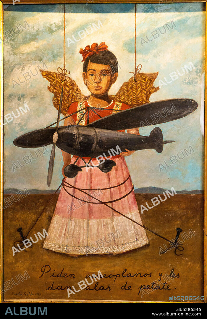 FRIDA KAHLO. Piden Aeroplanos y les dan alas de petate.