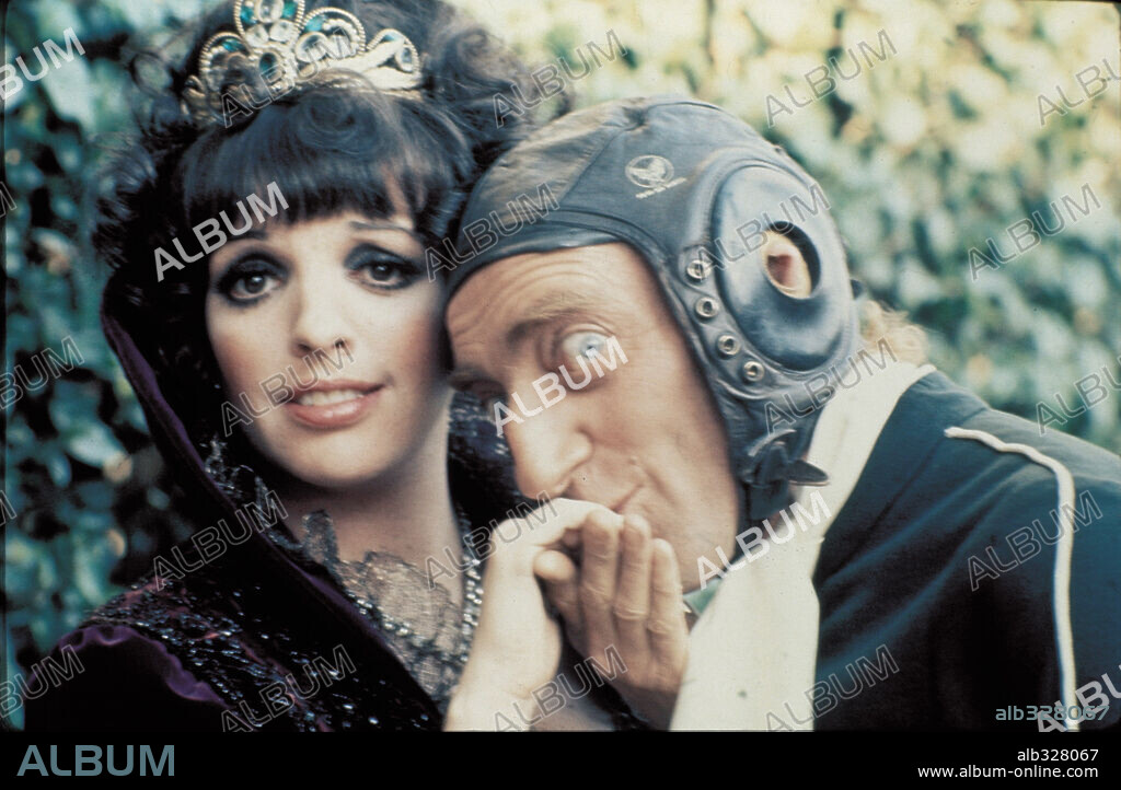 LIZA MINNELLI et MARTY FELDMAN dans SILENT MOVIE, 1976, réalisé par MEL BROOKS. Copyright CROSSBOW PRODUCTIONS.