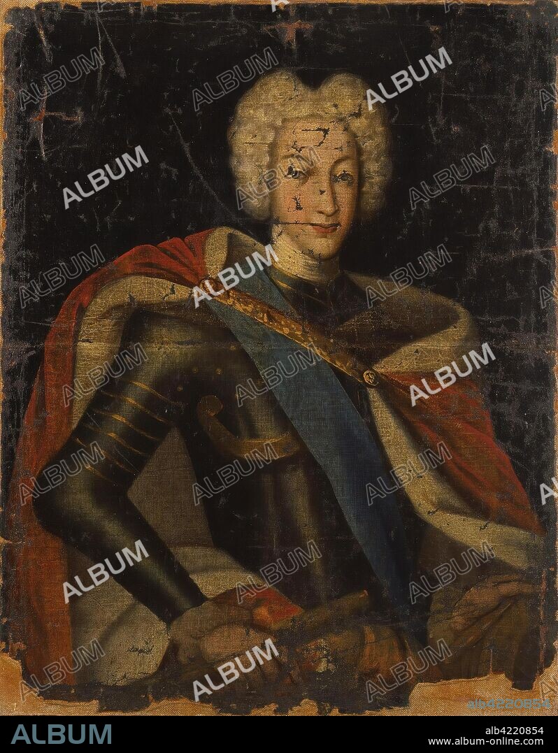 ANONYMOUS ARTIST. 18TH CENTURY. 'Portrait of Peter II'. Russia, 18th century. Dimensions: 88,5x70 cm.