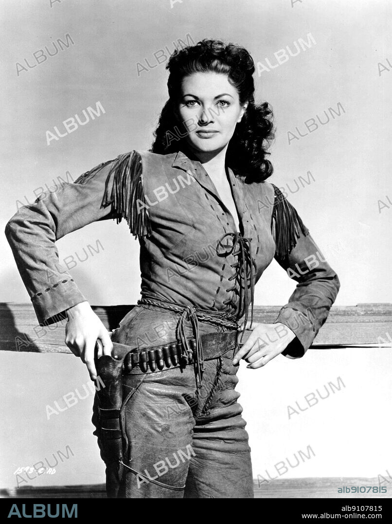 YVONNE DE CARLO in CALAMITY JANE AND SAM BASS, 1949, directed by GEORGE ...